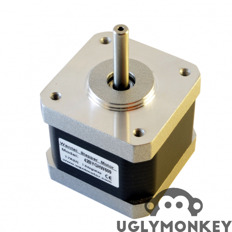 NEMA-17 42BYGHW609 1.7A 1.8'/step 200step/rev 40mm length