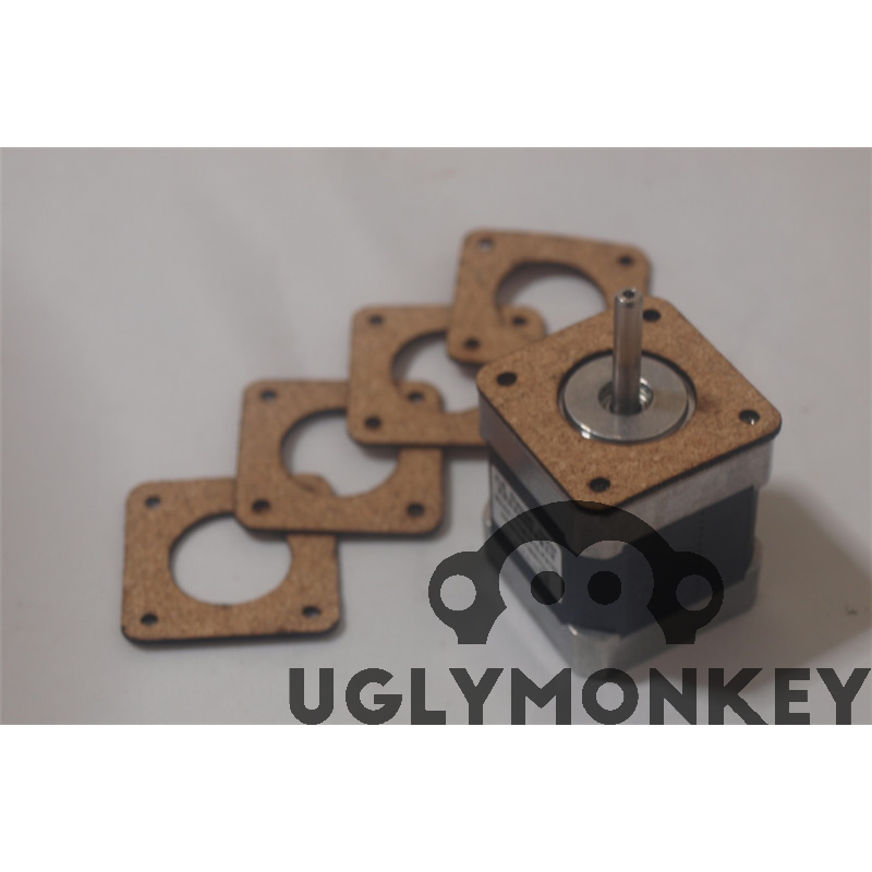 Nema 17 Cork noise reduction dampers, Helps reduce vibration and noise