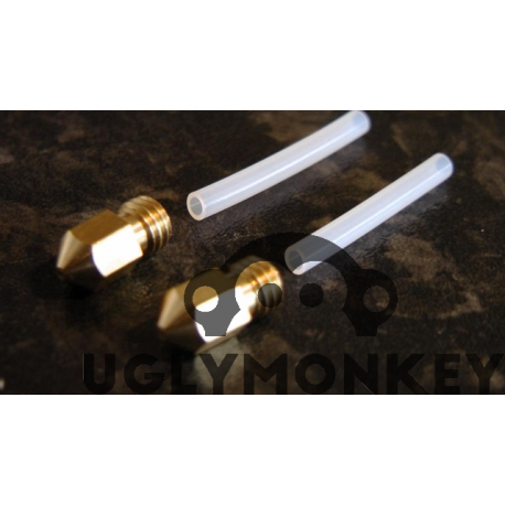 PTFE Tubing, OD 4mm, ID 2mm, 35mm long